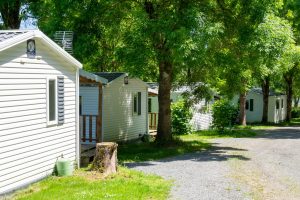 Mobile home au camping Le Septentrion